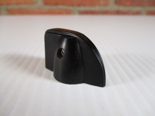 Chicken Head Knob Black Plastic Vintage 1 1/4" Long