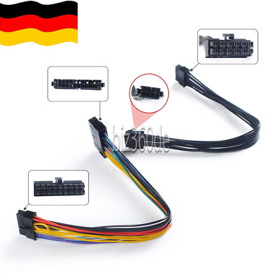 Power Cord ATX 24P to 18P + CPU 8P to 12P Adapter Netzkabel Für HP Z440 server