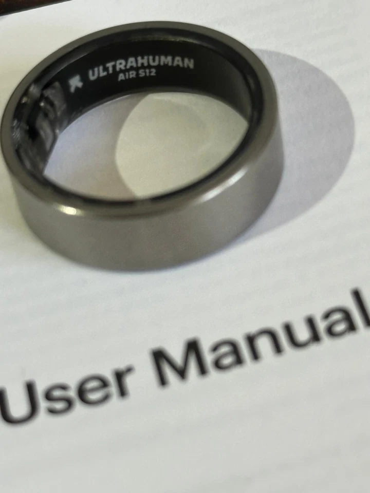 ULTRAHUMAN Air Raw Titanium Ring -Kein App-Abonnement Smart Ring Größe12 ✅ - Bild 3 von 3