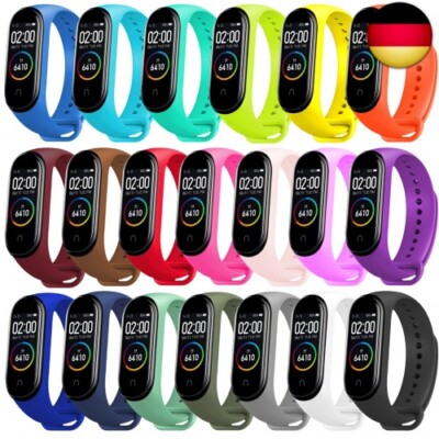 20 Stück Armband Kompatibel mit Xiaomi Mi Band 4 / Xiaomi Mi Band 3, Silikon Ers