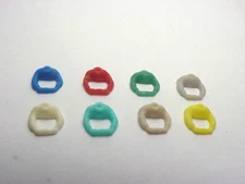 TJET DRIVER TORSOS IN 8 COLORS.INJECTON MOLDED MOLDED PLASTIC