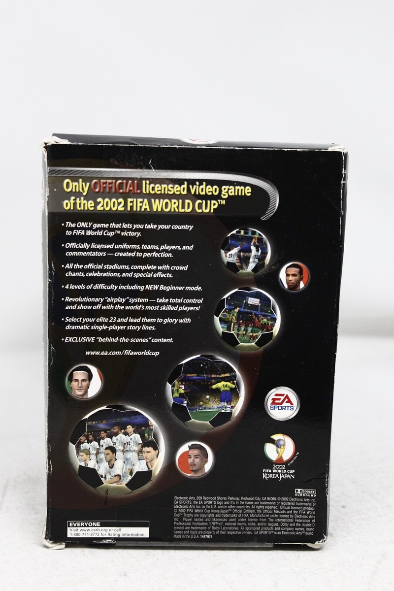 Fifa World Cup 2002 PC CD-Rom - New Sealed - Open Box - See Desc