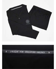 Singapore Airlnes First Class Pyjamas - LALIQUE -  Size UK Large - Brand New