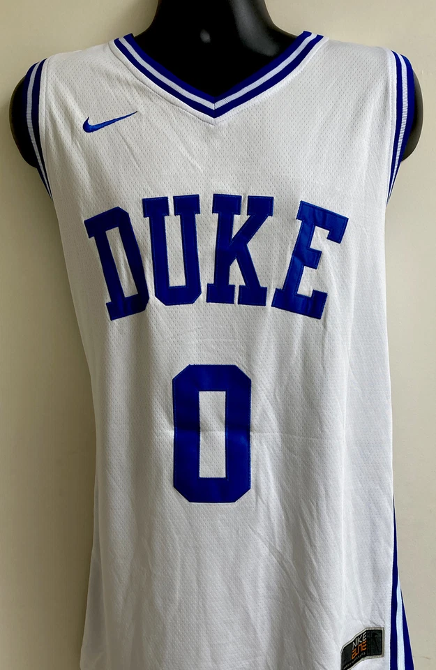 Dariq Whitehead Signed Autographed Duke Blue Devils Nike Team Jersey PSA COA (L) - Image 3 of 4