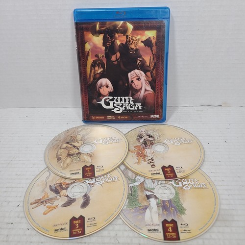 Guin Saga Complete Collection (Blu-ray, 2012, 4 Disc-set)