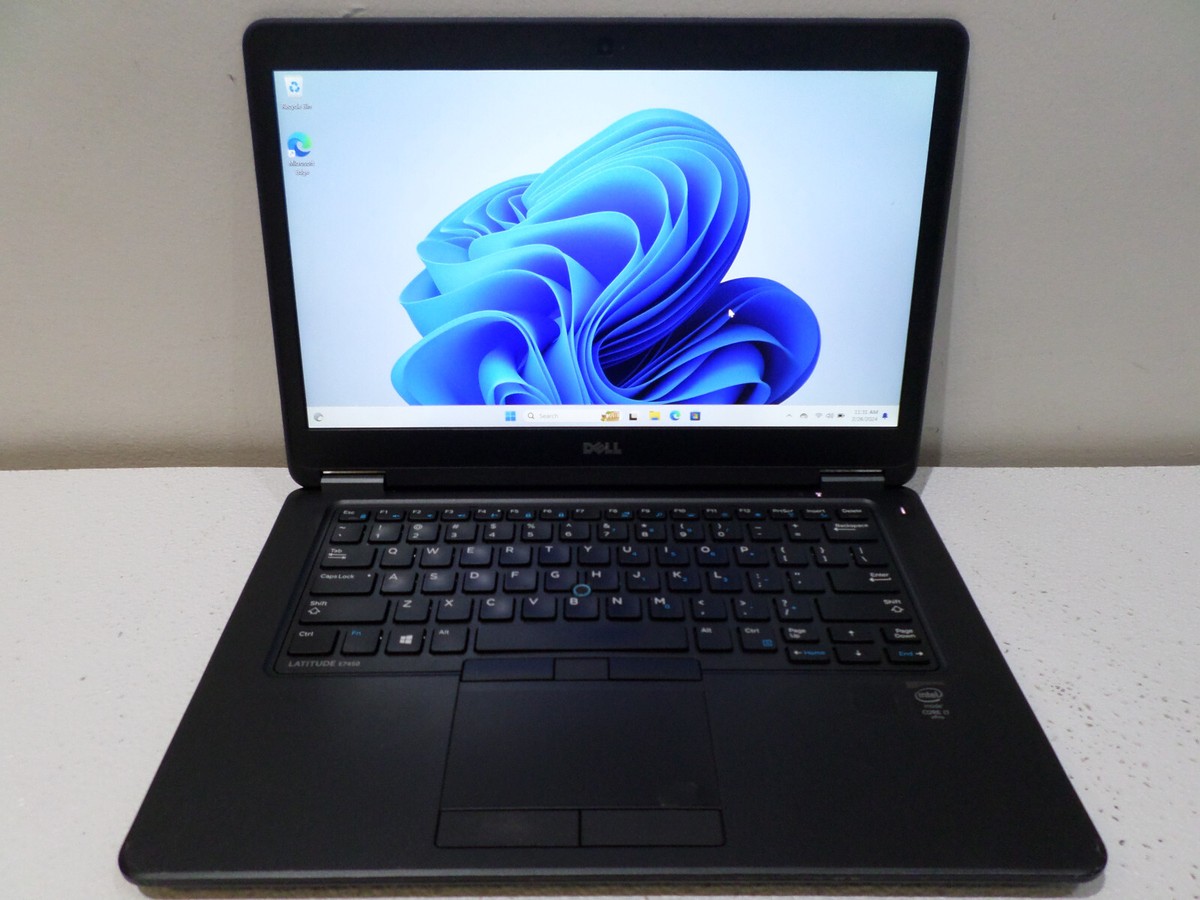Dell Latitude E7450 - Win11 Pro, 256GB SSD, 16GB RAM, Intel i7