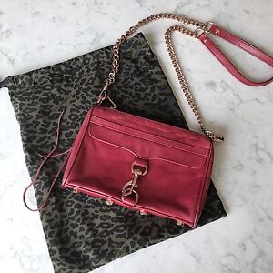 Rebecca Minkoff Red Mini Mac Crossbody Bag | eBay