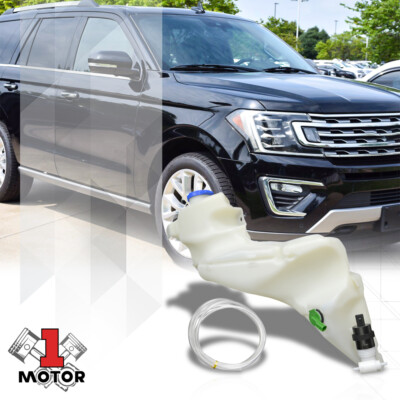 Windshield Washer Reservoir Tank w/Pump+Cap+Sensor for 18-20 Navigator FO1288196