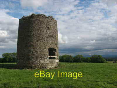 Foto 6x4 Windmühle in Garristown Co. Dublin Die Dublin Mountains sind vis c2008