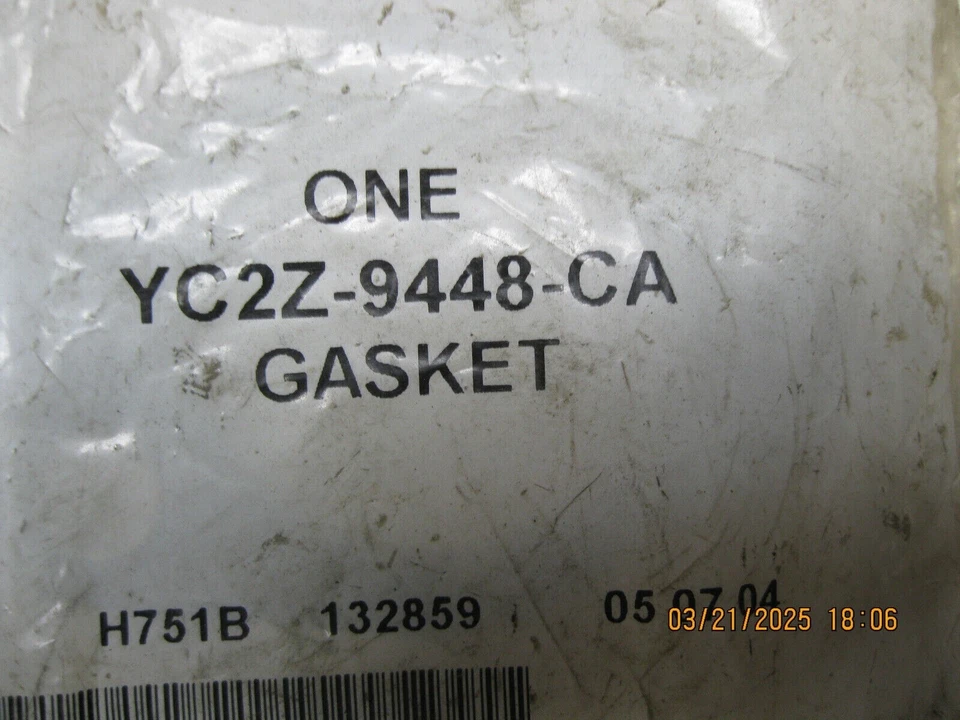 Genuine Ford OEM YC2Z-9448-CA 2 Manifold Gasket Foto 4 de 4