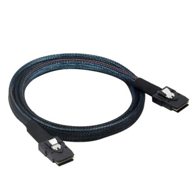 Mini-SAS auf Mini-SAS Kabel für RAID/HBA Karte auf Rückwandplatine SFF 8087 auf SFF 8087