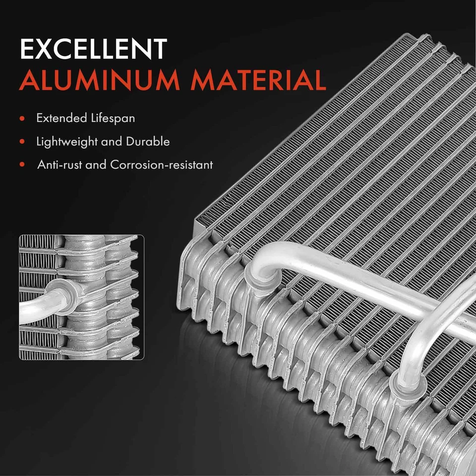 Placa y aleta de núcleo de evaporador de aire acondicionado de aluminio para Nissan 300ZX 1994-1996 2728048P00 Foto 3 de 4