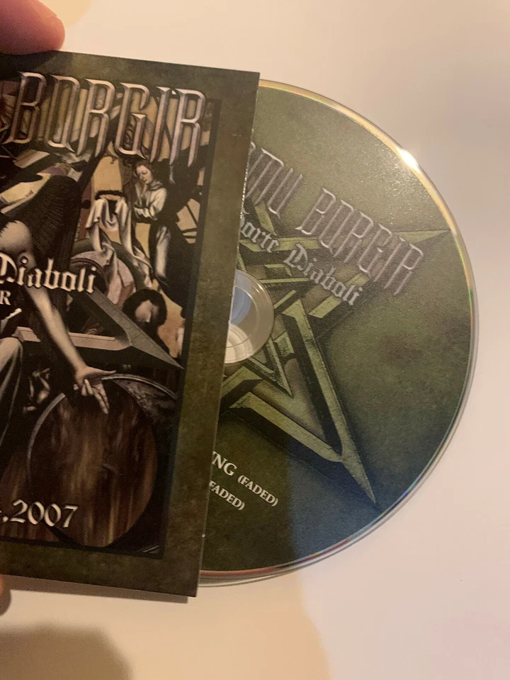  Dimmu Borgir ‎ In Sorte Diaboli 2 Track Sampler 2007 Black Metal Rare Near Mint Foto 2 de 3