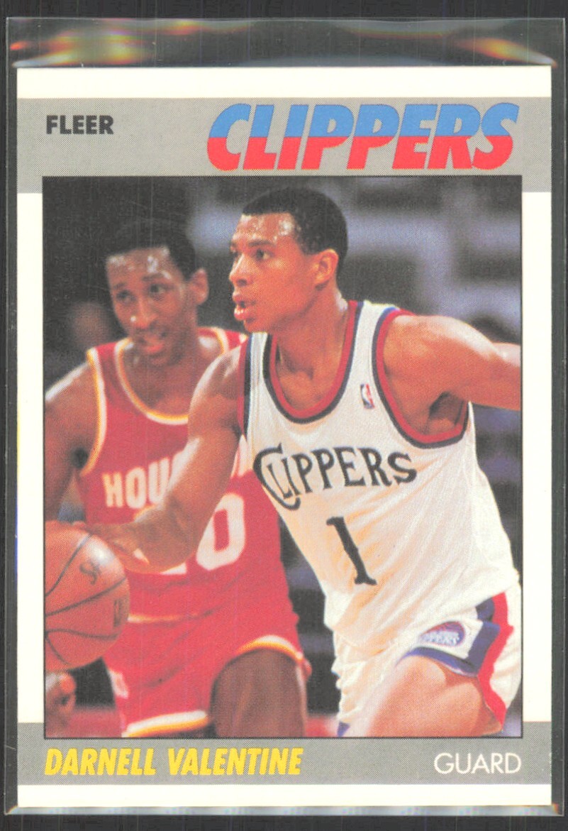 1987-88 Fleer Darnell Valentine #115
