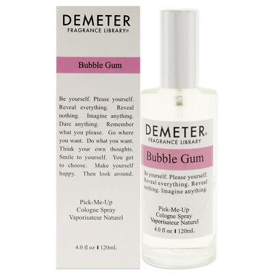 Pack of 2 Bubble Gum by Demeter for Women - 4 oz Cologne Spray