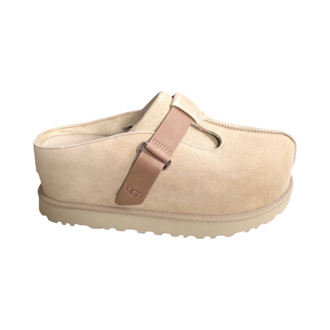 UGG Women's Goldenstar Hi Clog Sand Suede Shoes 1167550 | eBay
