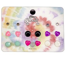 Girls Fashion Jewelry Colorful  Earrings 18 Pairs FREE SHIPPING