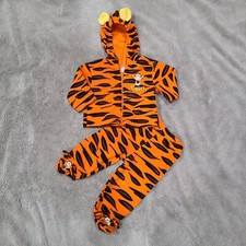 Disney Baby Winnie the Pooh Tigger 2pc Outfit/Set Costume Orange Black 6 months