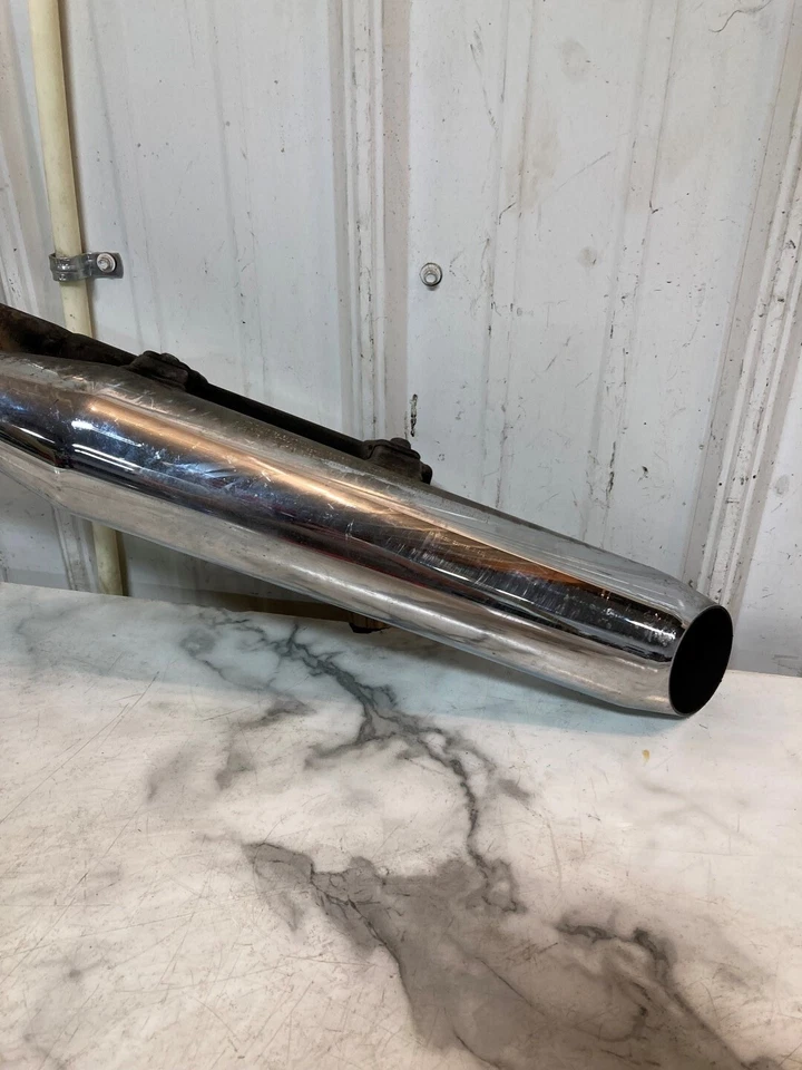 07 Harley XL 1200 R Sportster Roadster tubo silenciador escape - Imagem 2 de 4