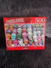 500 Piece Day Of The Dead Puzzle 18x11 Inch Mini Box Halloween Jigsaw New Sealed