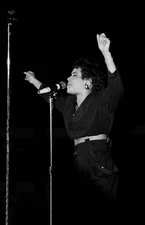 Rapper Salt of Salt-N-Pepa performs at Kemper Arena in Kansas City- Old Photo