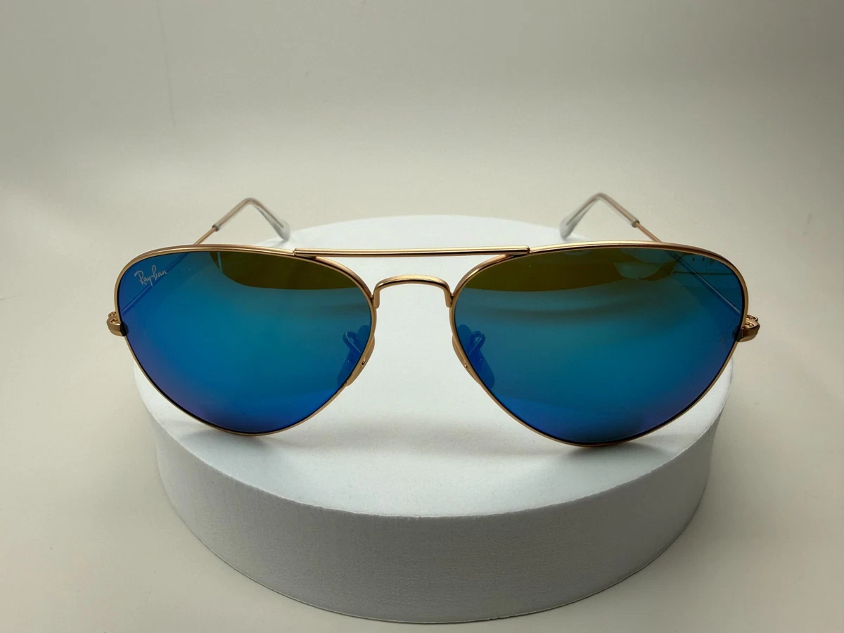 Ray-Ban Blue Aviator Sunglasses for Men for sale - eBay