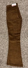 VINTAGE 1970s Contact by Miller Corduroy BELL BOTTOMS Flared Pants NOS 32x32