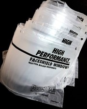 5 Pack Honeywell Fibre-Metal 4178-Clear High Performance Faceshield Windows