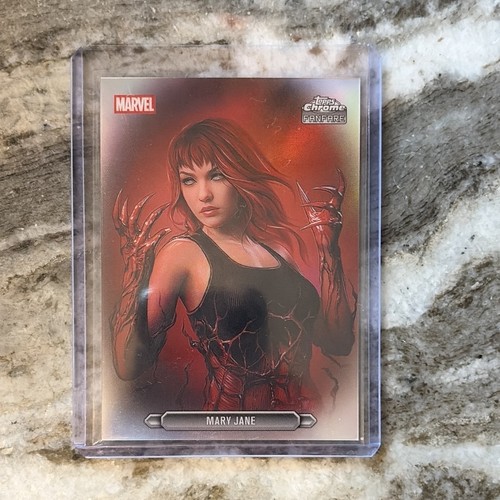 Mary Jane – 2026 Topps Chrome Marvel Comics · Fanfare #FF-28 Mary Jane