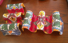 Prepara Multiple Taco Holder Stand Plastic Yellow, Red Colorful set of 2 — photo 1