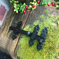 Torriegel für Gartentor Überwurf Riegel antik - Überwurfriegel Tore Fallriegel