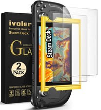 ivoler Matte Anti-Glare Screen Protector for Steam Deck OLED/LCD 2-Pack