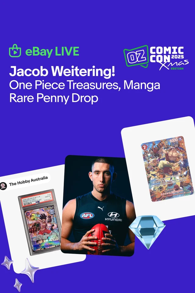 Jacob Weitering! One Piece Treasures, Manga Rare Penny Drop