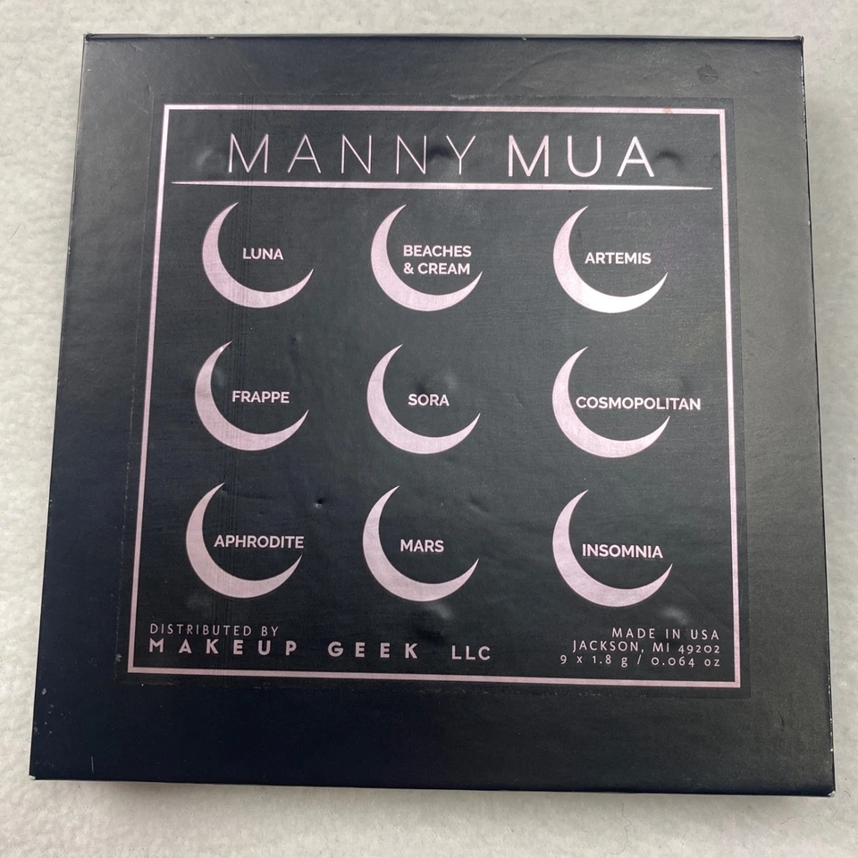 Makeup Geek Manny MUA Eyeshadow Palette “Limited edition” 9 Colors - Image 3 of 4