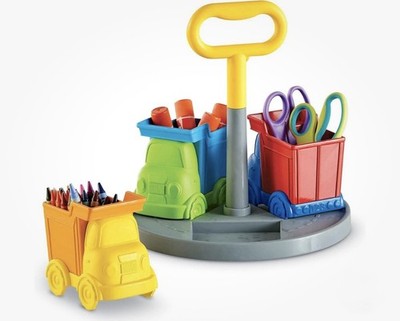 Learning Resources Create-a-Space Kiddy Center Trucks - Arts and Craft Organizer