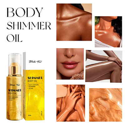 Blithe Time Party Glow Body Oil 80ML All-Over Radiance Fragrance