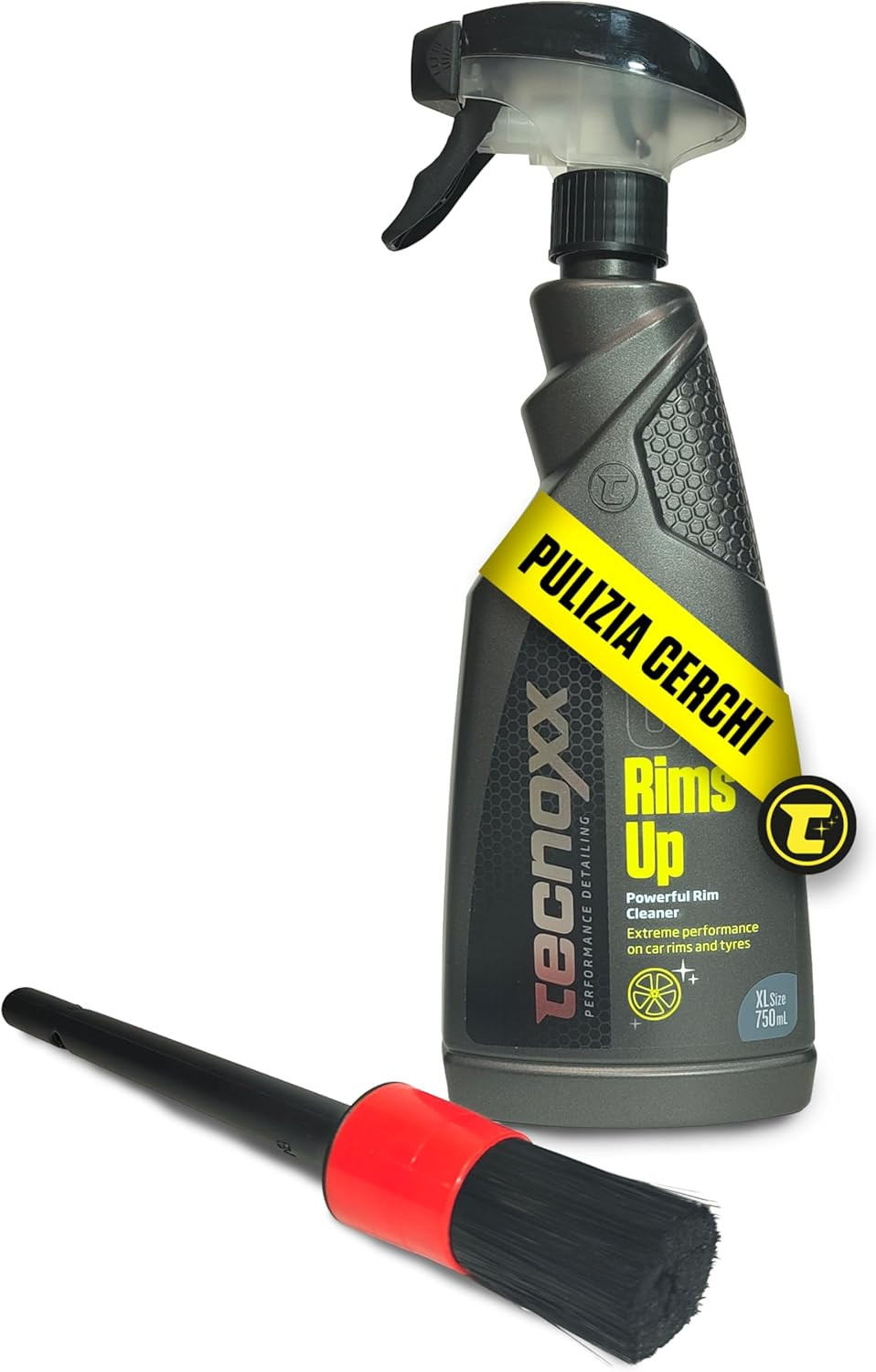 Detergente Alcalino Tecnoxx per Cerchi Auto: Potenza Sgrassante Professionale