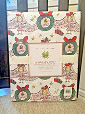 Pottery Barn GRINCH FULL SHEET SET Seuss kid holiday Wreath party school gift 
