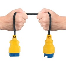 Obd2 Extension Cable 38pin To 16pin For Mercedes-benz Diagnostic Adapter Connect