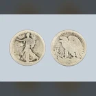 Unknown date Walking Liberty Half Dollar Silver 50C Circulated US Coin