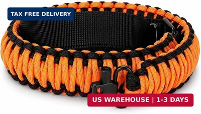 Double Braide 550LB Shotgun Sling 2 Point Paracord Rifle Sling,Non-Slip Traditio