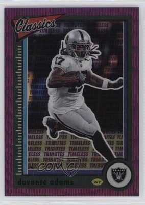 2022 Panini Classics 49/50 Davante Adams #60 15bk