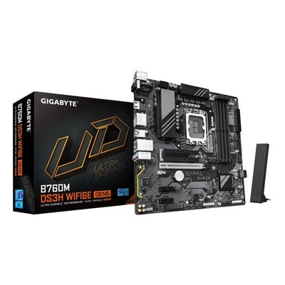 Motherboard Gigabyte B760M DS3H WIFI6E GEN5 - micro ATX - LGA1700-Sockel - B760
