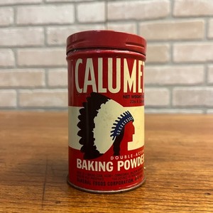 Vintage Calumet Baking Powder Indian Chief Can Advertising Kitchen