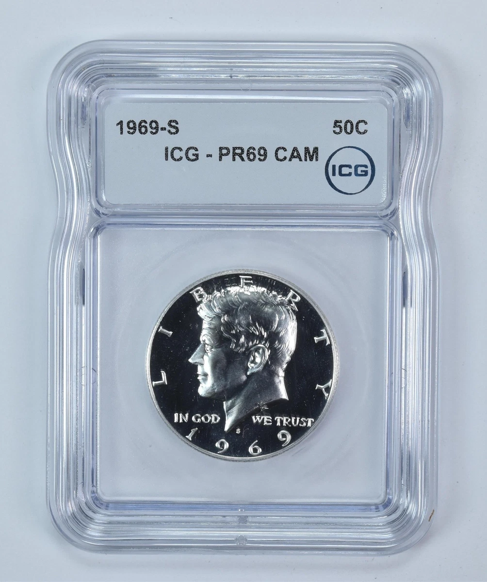 PR 69 Graded 1969 Kennedy US Half Dollars (1964-Now) for sale | eBay