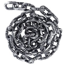 Halloween Plastic Chains, 6FT Fake Chain Links