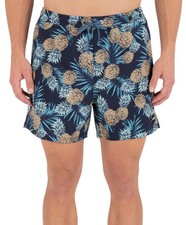 Hurley Cannonball 17" Men's Volley Shorts - Obsidian - New