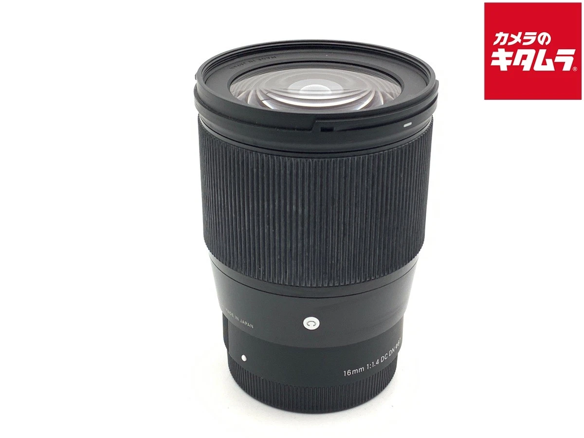 SIGMA 16mm 1:1.4 DC DN SONY-αEマウント用　中古 Amazon.com : SIGMA 16mm f/1.4 DC DN Contemporary Lens for Sony E