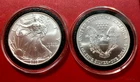 2005 WALKING  LIBERTY SILVER EAGLE -  1 oz  .999 Fine - Uncirculated IN CAPSULE