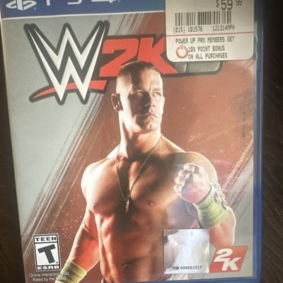 2K WWE 2K15 (2014) PS4 Multiplayer Wrestling Sports Game T Teen NTSC-U/C
